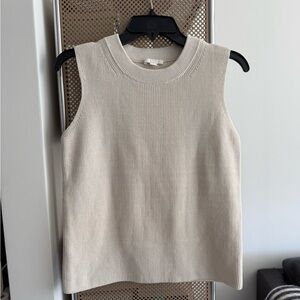 COS Cream Knit Tank